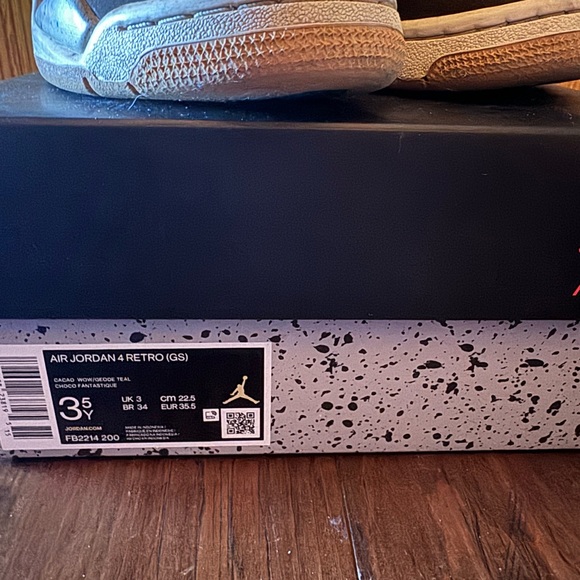 Air Jordan 4 Retro (boys) - Picture 5 of 6